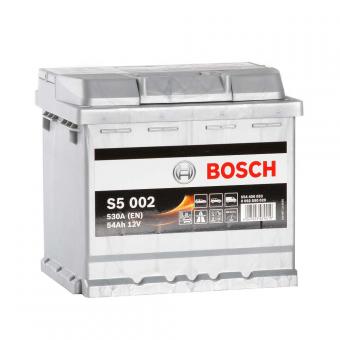 Аккумулятор BOSCH SILVER S5002 54 Ач 530А О/П 0 092 S50 020