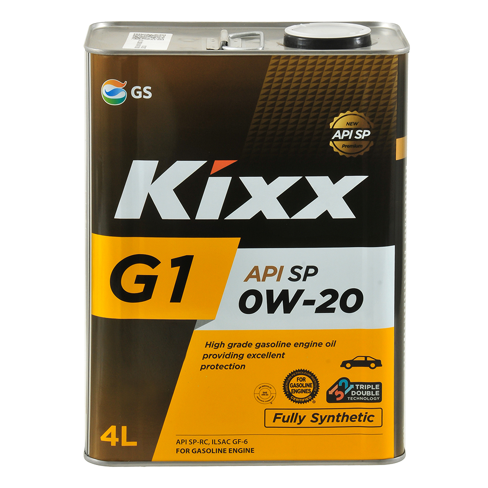 Масло моторное KIXX G1 0W-20 синтетика 4 л L215044TE1