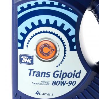 Масло трансмиссионное ТНК TRANS GIPOID 80w90 Gl-5 минеральное 4 л 40617742