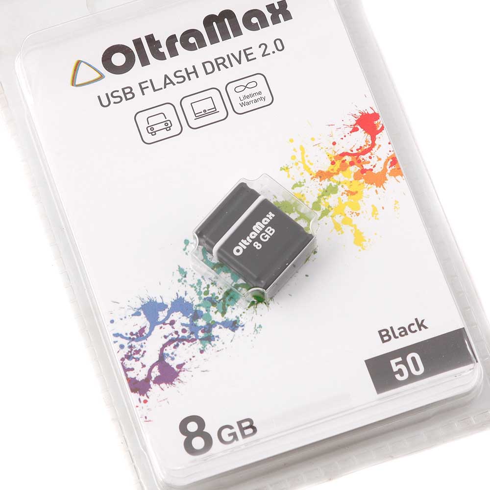 Флеш-накопитель OLTRAMAX 8 GB OM008GB-mini-50-B