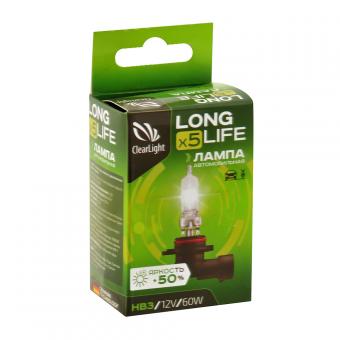 Лампа галогенная CLEARLIGHT LONGLIFE 12V HB3 60W ML9005LL