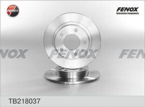 Диск тормозной FENOX TB218037 задний