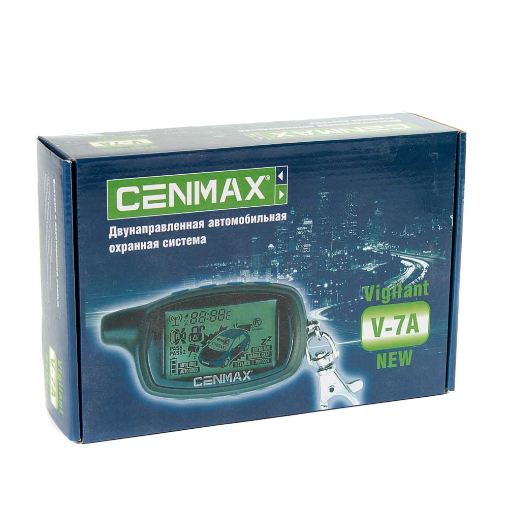 Автосигнализация CENMAX Vigilant V-7A обратная связь V7A