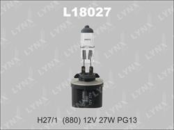 Лампа галогенная LYNX 12V H27W1 27W L18027