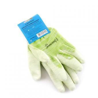 Перчатки UNITRAUM с полиуретановым покрытием зеленые размер 10 UN-P002-10