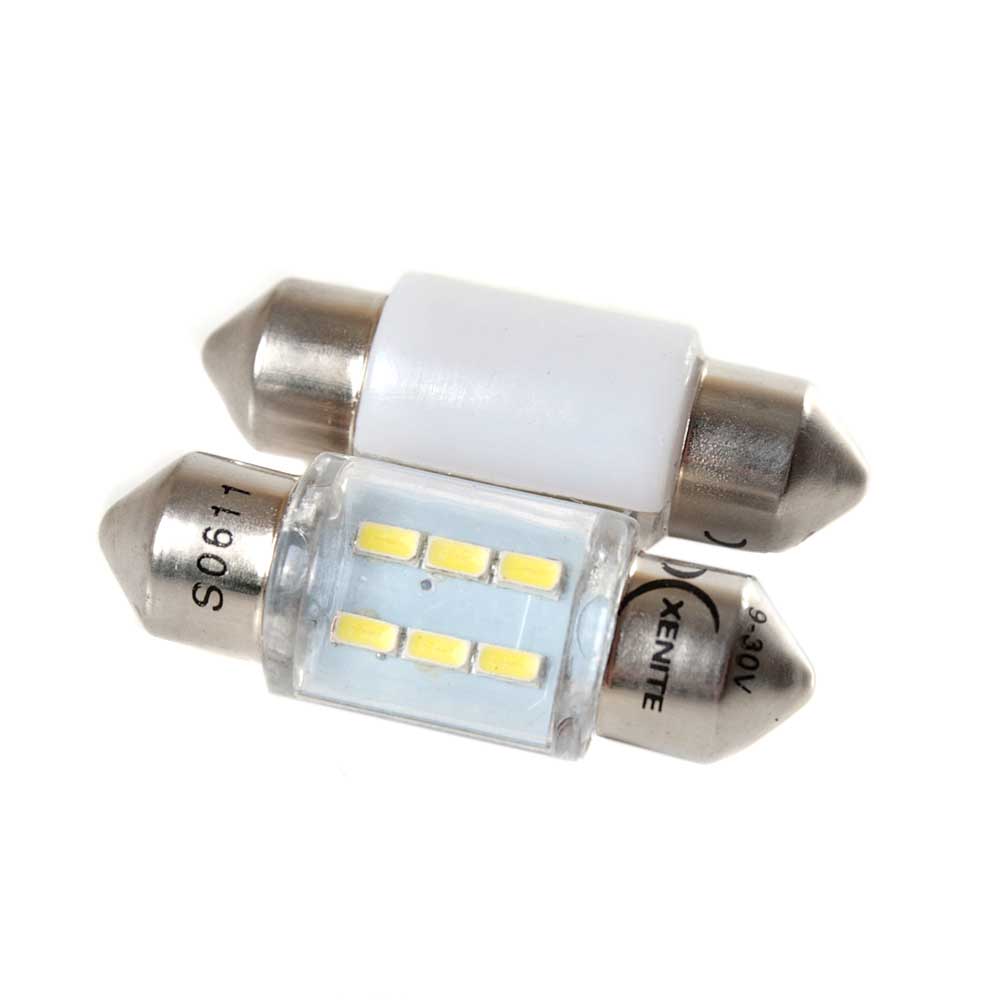 Лампа светодиодная XENITE 9-30V C5W 1.8W 31 мм 2 шт 1009333