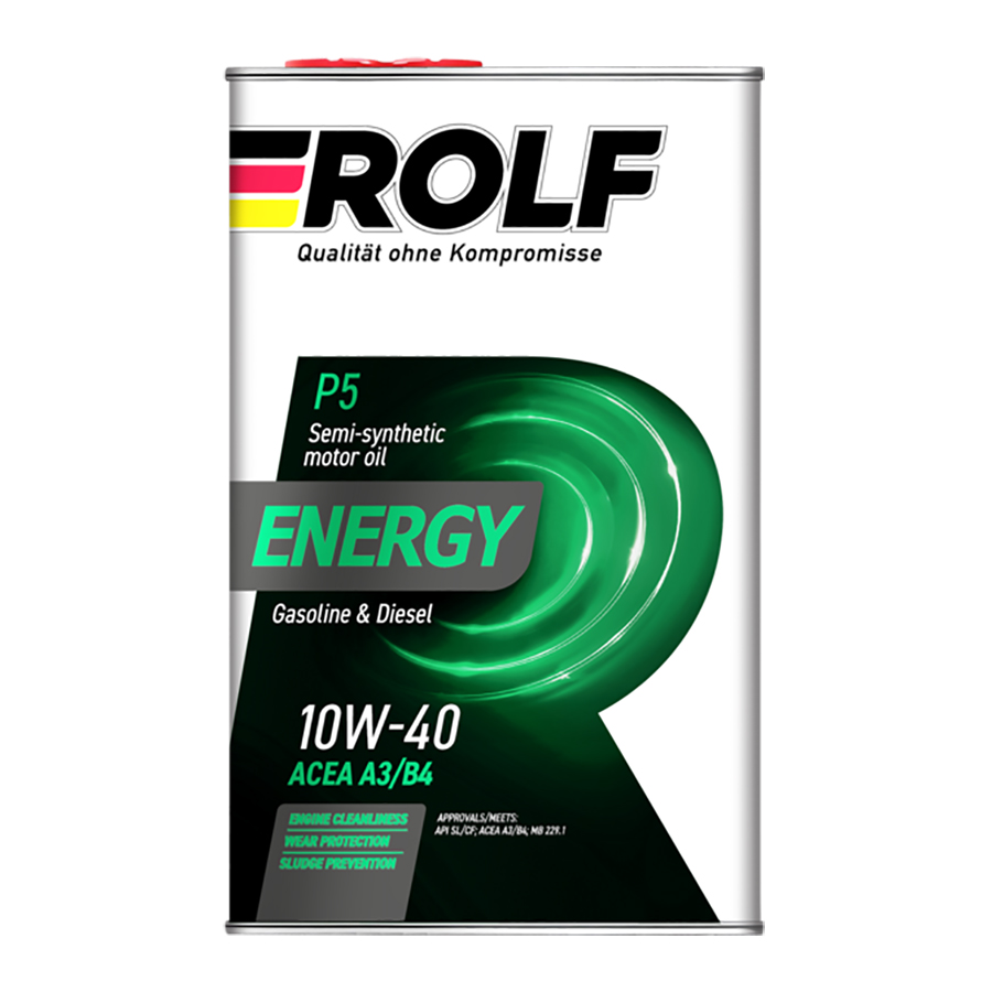 Масло моторное ROLF ENERGY 10W40 полусинтетика 1 л 322232