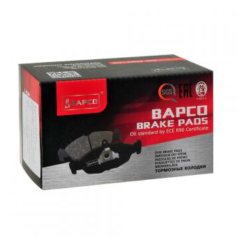 Колодки тормозные BAPCO BP0006 передние