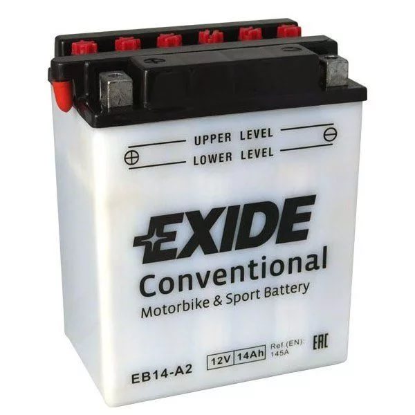 Аккумулятор EXIDE BIKE 14 Ач 145А П/П EB14-A2