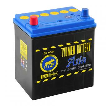 Аккумулятор TYUMEN BATTERY ASIA 40А/ч 370А П/П TNSa40.1