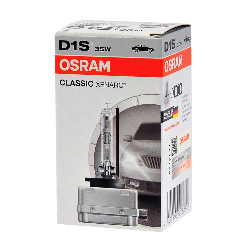 Лампа ксеноновая OSRAM XENARC CLASSIC 4200K 12V D1S 35W 66140CLC