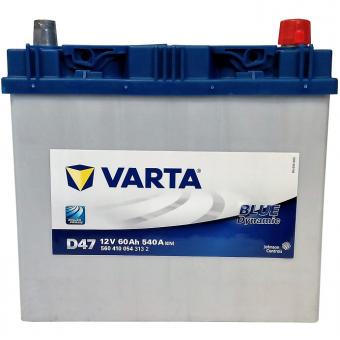 Аккумулятор VARTA BLUE DYNAMIC D47 60 Ач 540А О/П 560410054