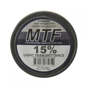 Пленка тонировочная MTF PREMIUM черная 15% 0.75х3м 5441