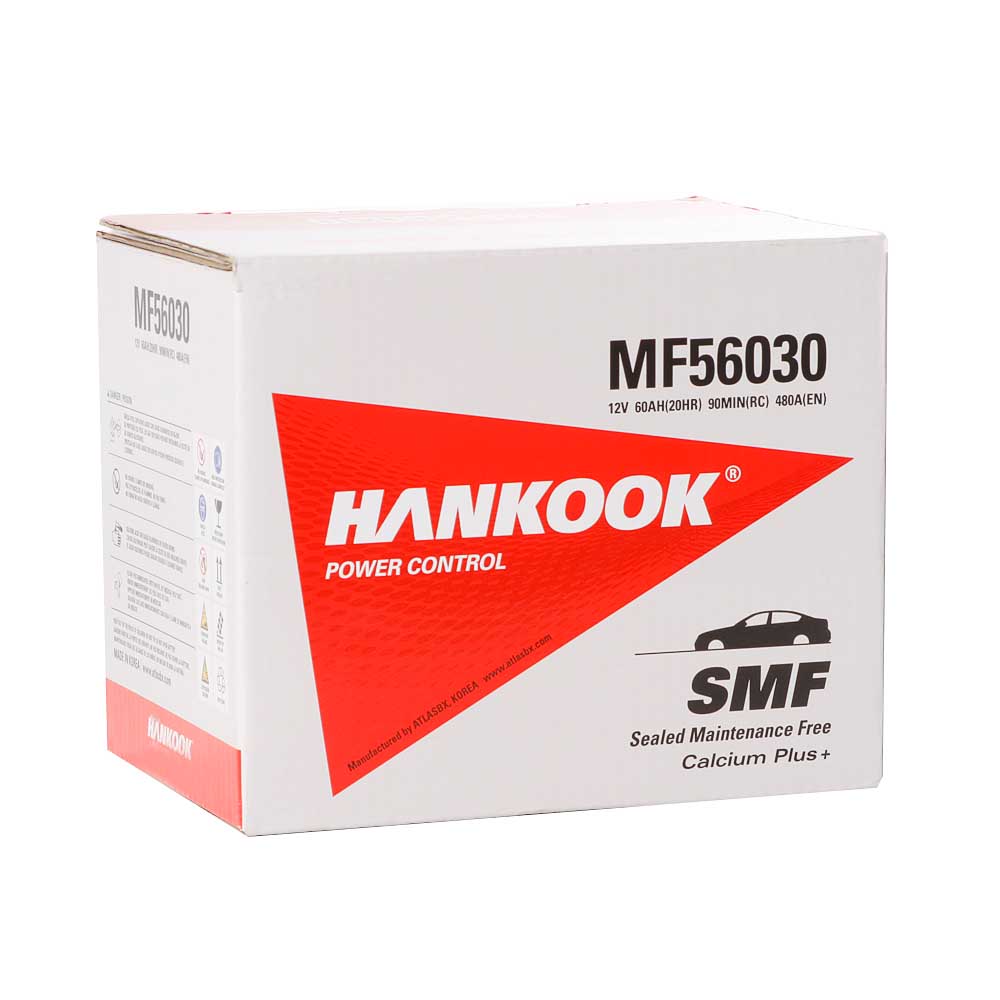 Аккумулятор HANKOOK 60 Ач 480А О/П 56030