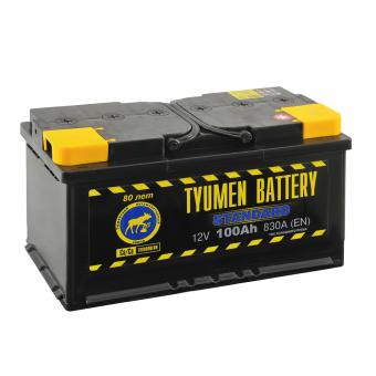 Аккумулятор TYUMEN BATTERY STANDARD 100 Ач 830А О/П TNS100.0