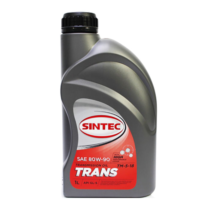 Масло трансмиссионное SINTEC TRANS TM5-18 80W90 минеральное 1 л 900273