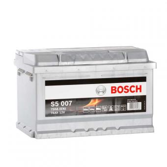 Аккумулятор BOSCH SILVER S5007 74 Ач 750А О/П 0 092 S50 070