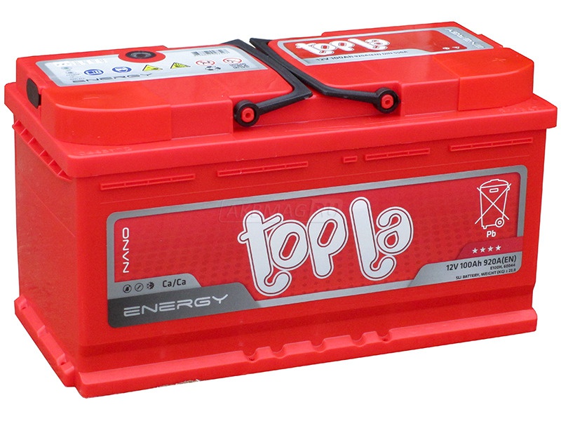 Аккумулятор TOPLA ENERGY 100 Ач 920А О/П 108400