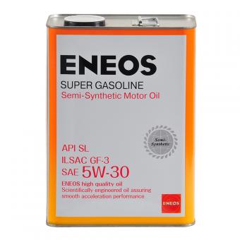 Масло моторное ENEOS SUPER GASOLINE 5W30 полусинтетика 4л OIL1361