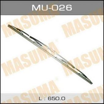 Щетка стеклоочистителя MASUMA MU026 каркасная 650 мм