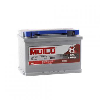 Аккумулятор MUTLU CALCIUM SILVER 75 Ач 720А О/П L375072А