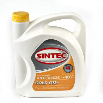 Антифриз SINTEC GOLD G12+ желтый 5 кг 800526