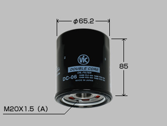 Фильтр масляный VIC DC06