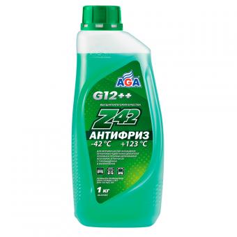 Антифриз AGA Z42 G12++ зеленый 1 кг AGA048Z