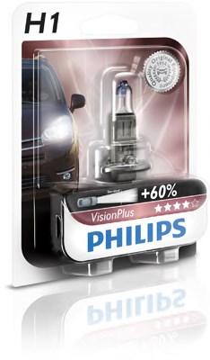 Лампа галогенная PHILIPS VISIONPLUS 12V H1 36320330