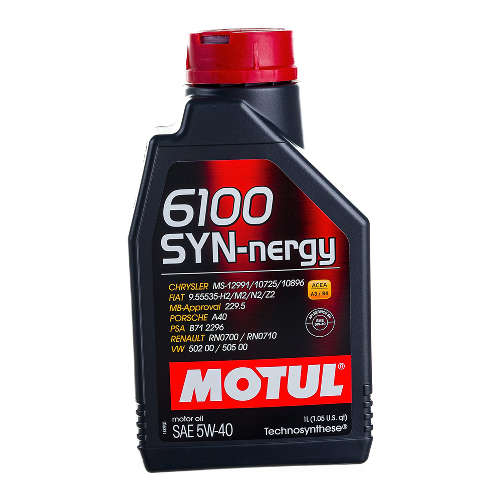 Масло моторное MOTUL 6100 SYN-NERGY 5W40 синтетика 1 л 111689 купить ...
