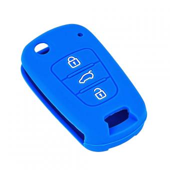 Чехол ключа зажигания KIA синий BI90602