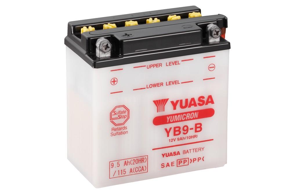 Аккумулятор YUASA YUMICRON 9 Ач А П/П YB9-B