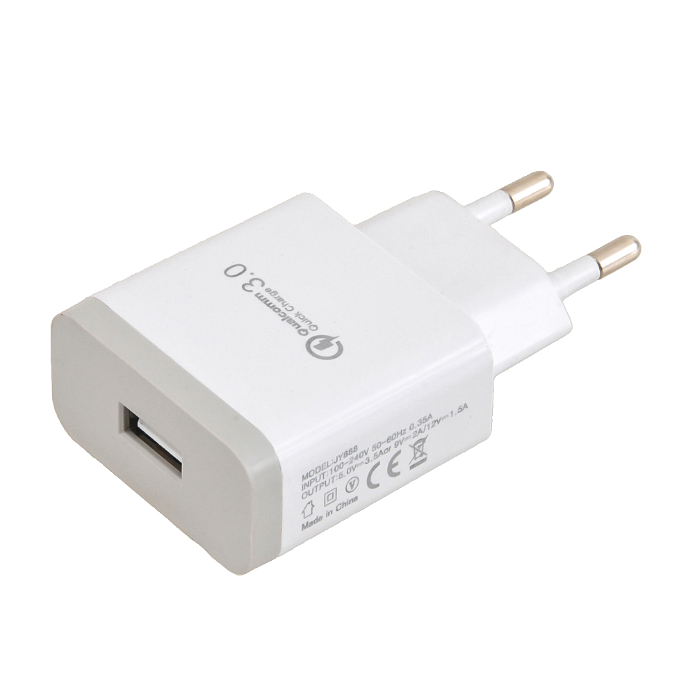 Сетевое зарядное устройство 100/240V USB 2/3.5А быстрая зарядка Quick Charge YK75