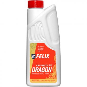 Антифриз FELIX DRAGON G12+ красный 1 кг 430206404