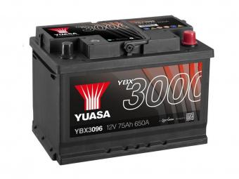 Аккумулятор YUASA 75 Ач 650А О/П YBX3096