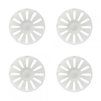 Колпаки на колеса DISCO AVANT WHITE декоративные R16 4 шт 763