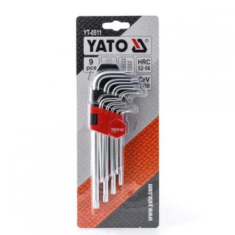 Набор имбусовых ключей YATO TORX 9 шт YT-0511