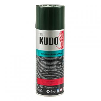Эмаль KUDO зеленая 520 мл KU-10081