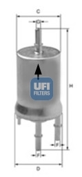 Фильтр топливный UFI 3185300