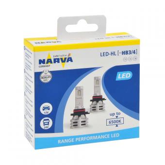 Лампа светодиодная NARVA RANGE PERFORMANCE LED HB3/HB4 2 шт 18038