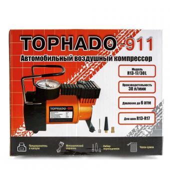 Компрессор автомобильный TORNADO-911 R 13-17 30 л/мин KOM00005