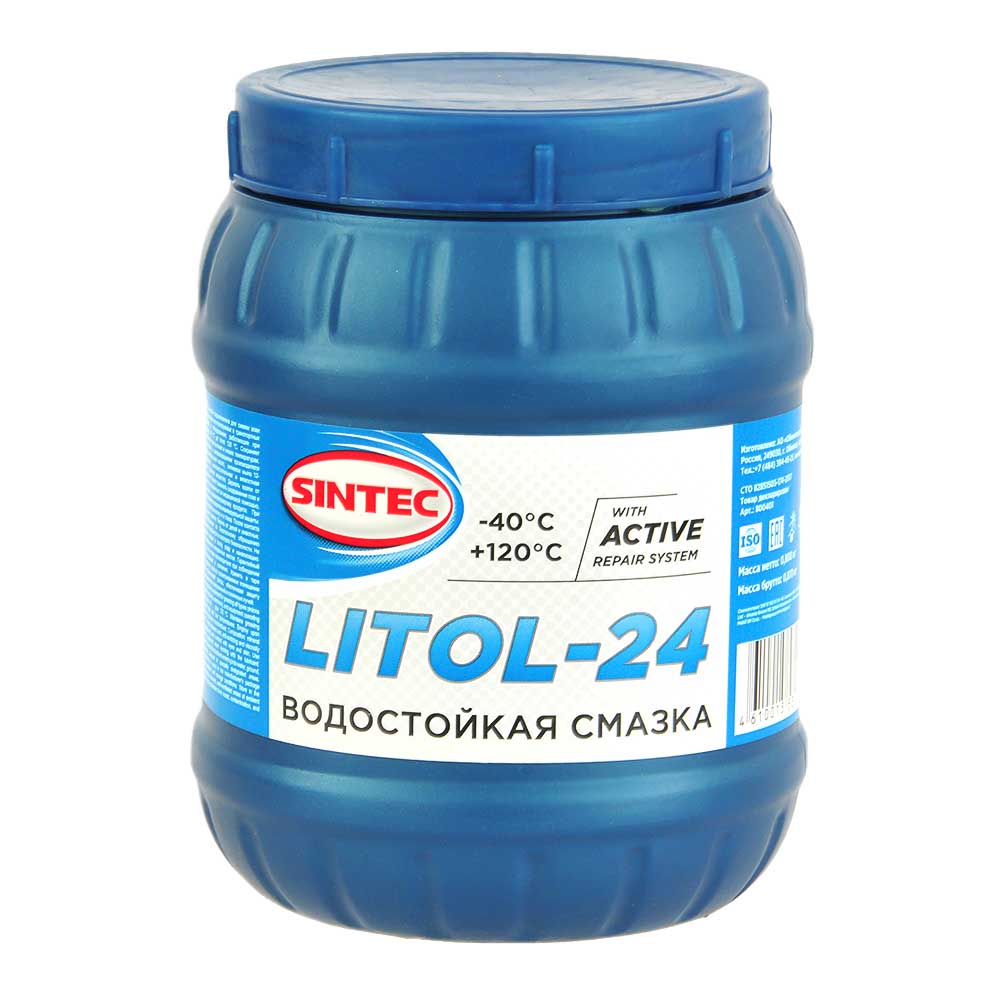 Смазка литол-24 SINTEC 800 мл 800401