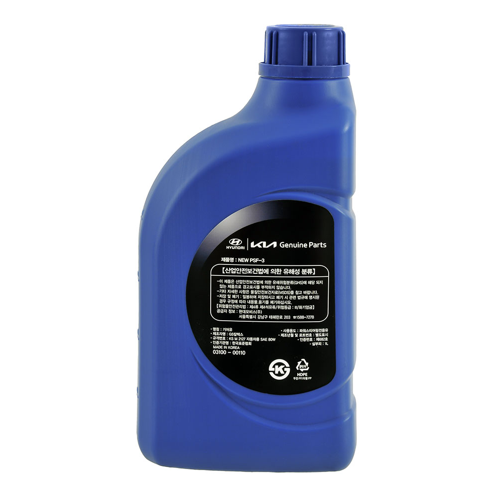 Жидкость для гидроусилителя KIA/HYUNDAI PSF3 полусинтетика 1 л 310000110