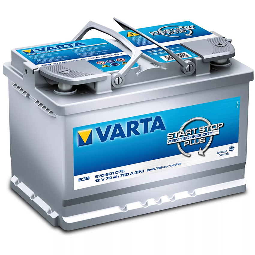 Аккумулятор VARTA START-STOP PLUS E39 70 Ач 760А О/П 570901076