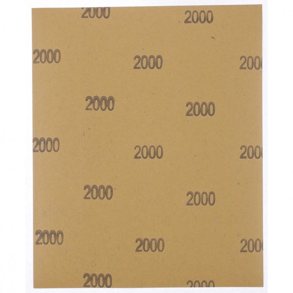 Наждачная бумага MATRIX P2000 водостойкая 230х280 мм 1 лист 75629