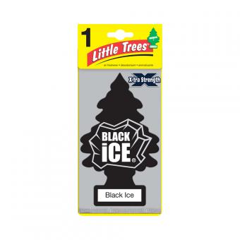 Ароматизатор LITTLE TREES черный лед большой U1P-10655-EU