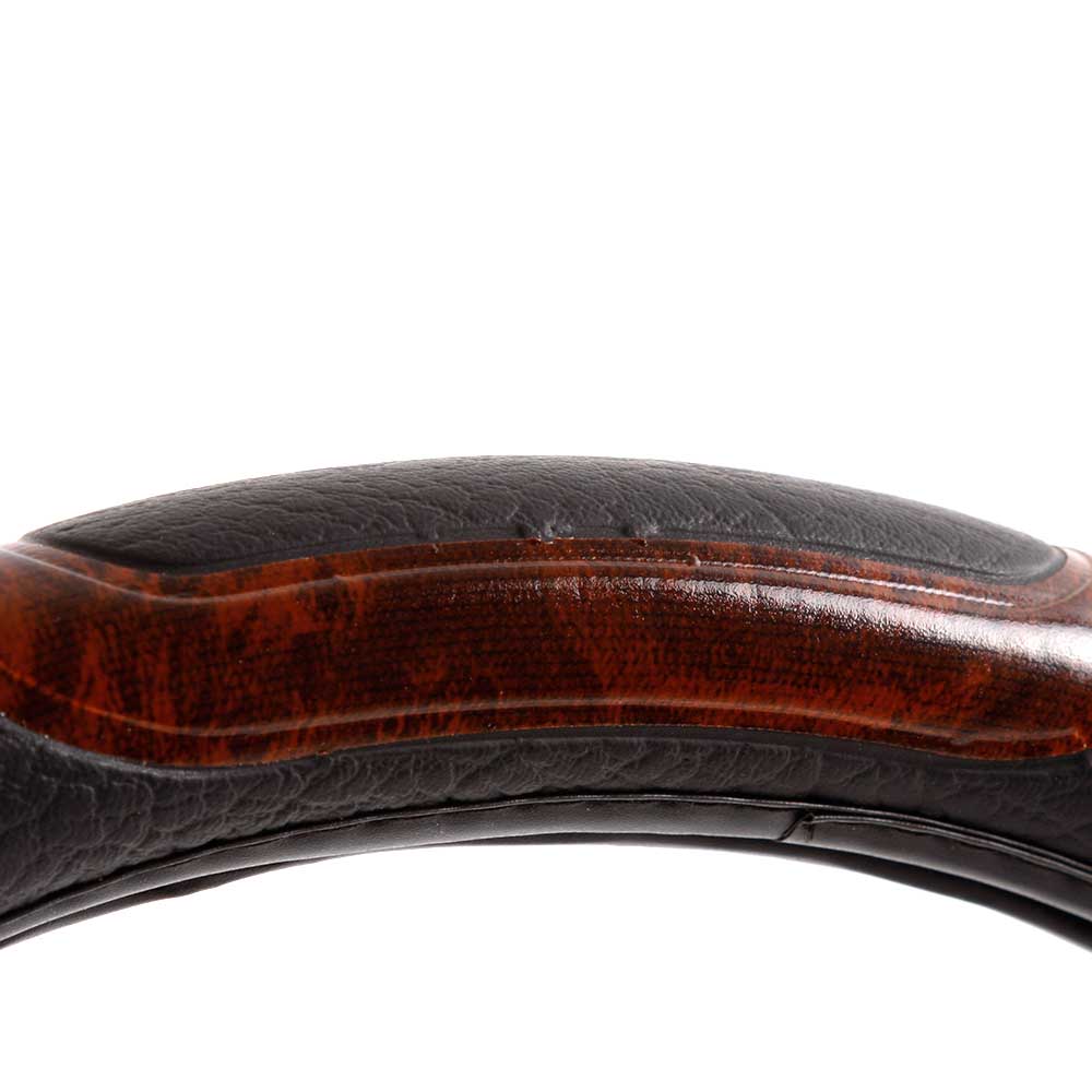 Оплётка на рулевое колесо MYCAR коричневый размер L-40 см 5540