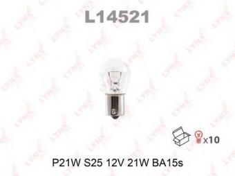 Лампа накаливания LYNX 12V P21W L14521