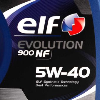 Масло моторное ELF EVOLUTION 900 NF 5W40 синтетика 1 л 11050301