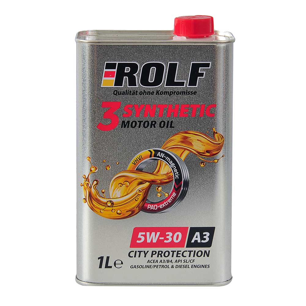 Масло моторное ROLF ACEA 5W30 синтетика 1 л 322550